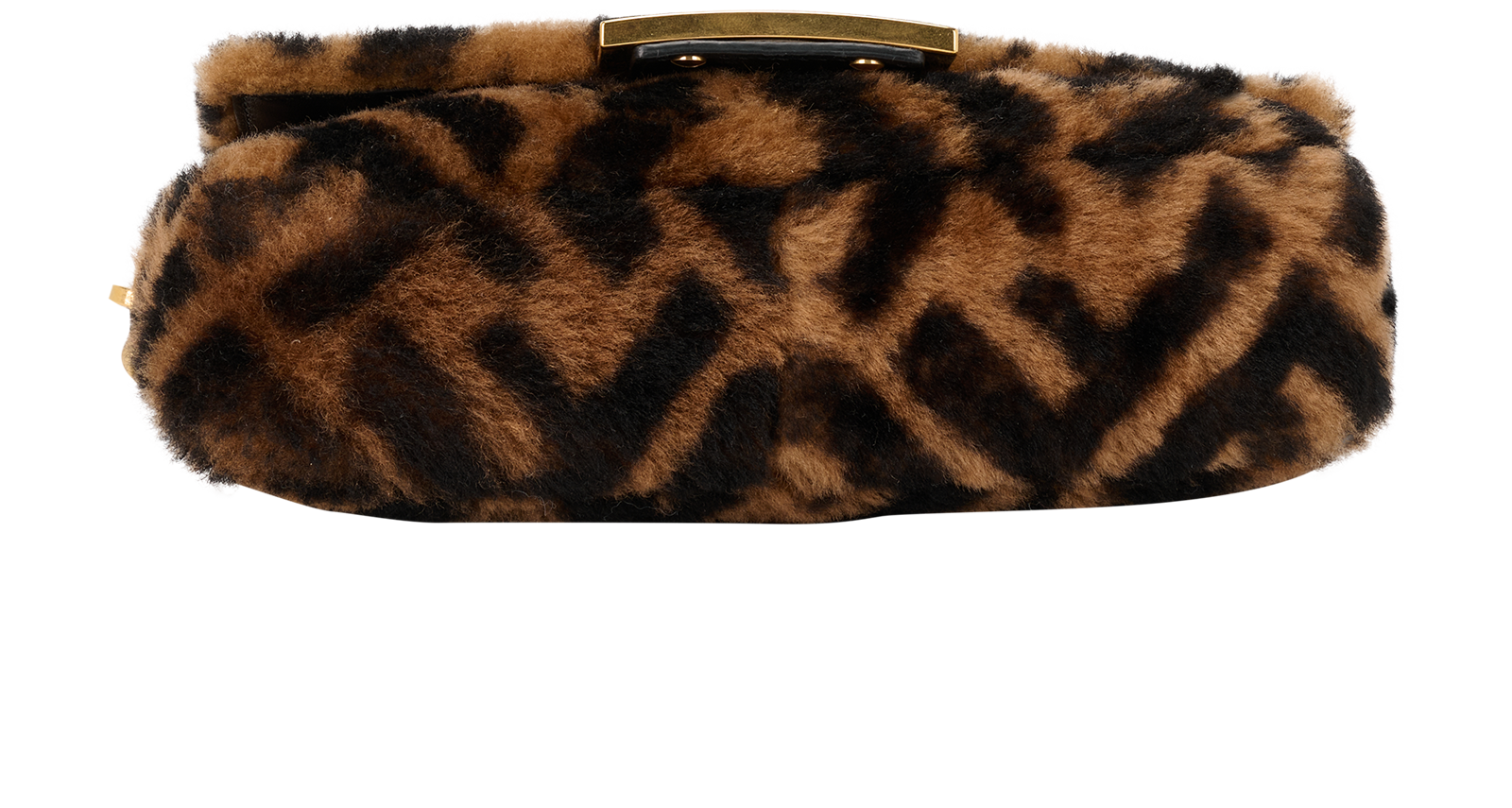 Zucca Baguette, &pound;995, Handbags, Brown, Leather/Shearling, Top view